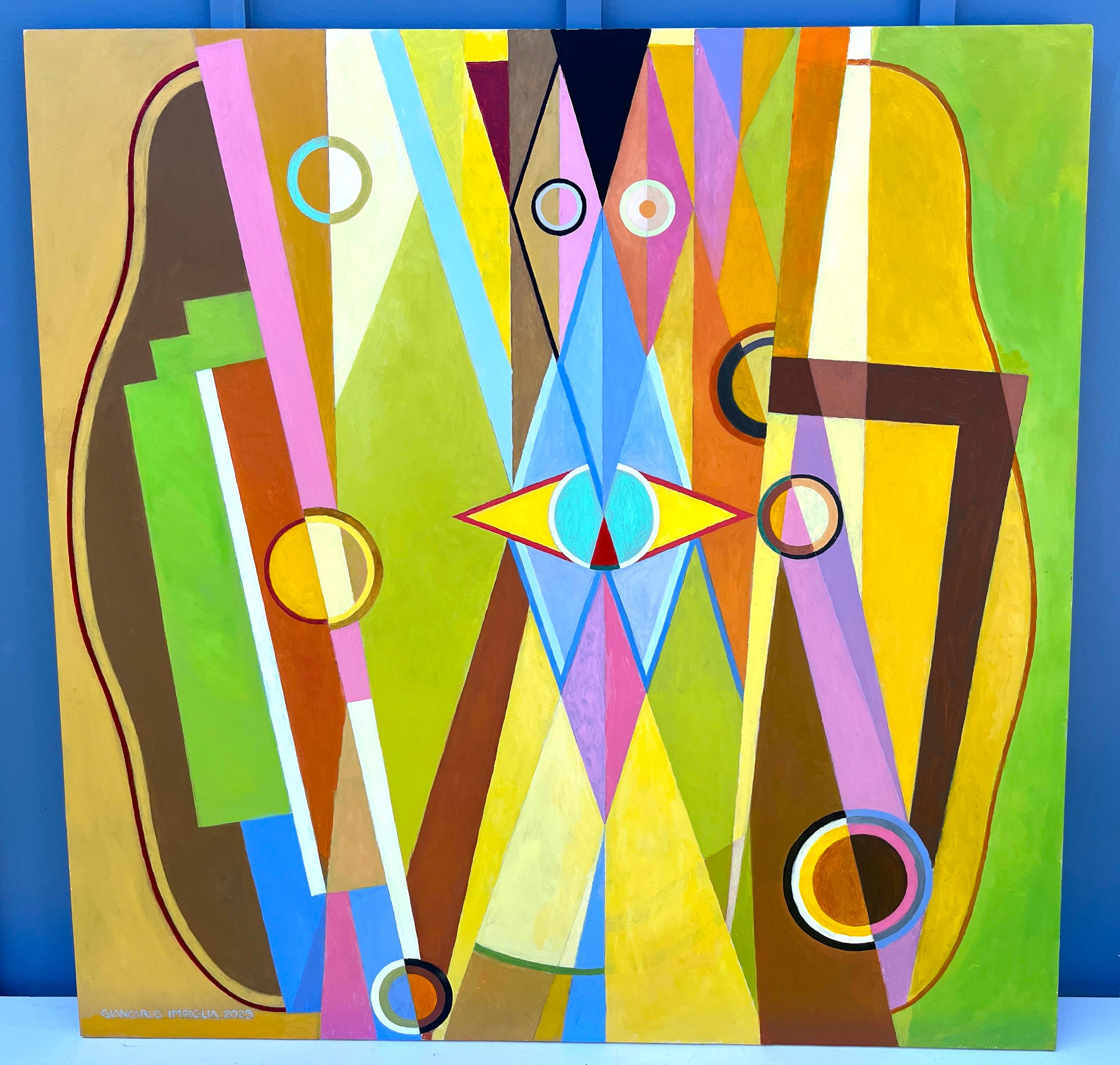 Quadro d'arte contemporanea Deco di Impiglia "Fregio II