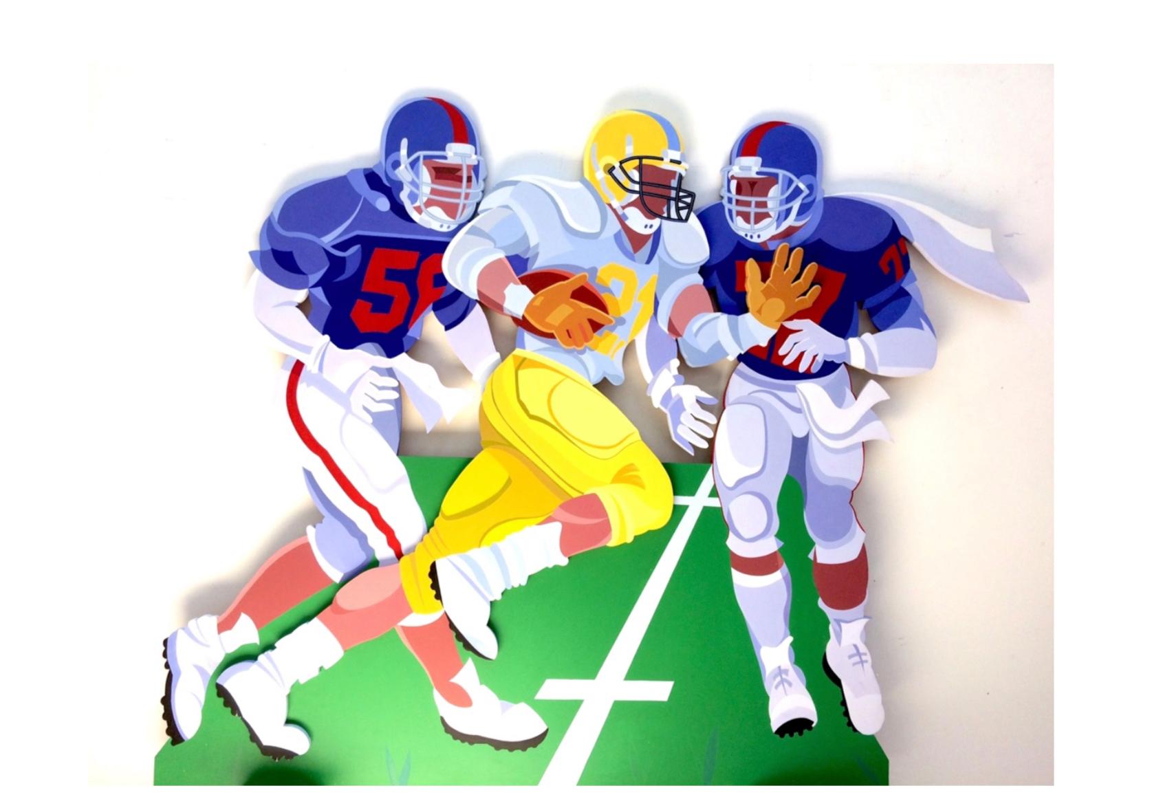 Game Day - Painting by Giancarlo Impiglia