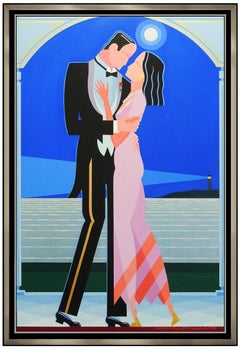 Giancarlo Impiglia Original Oil Painting On Board Large Signed Art Portrait Art