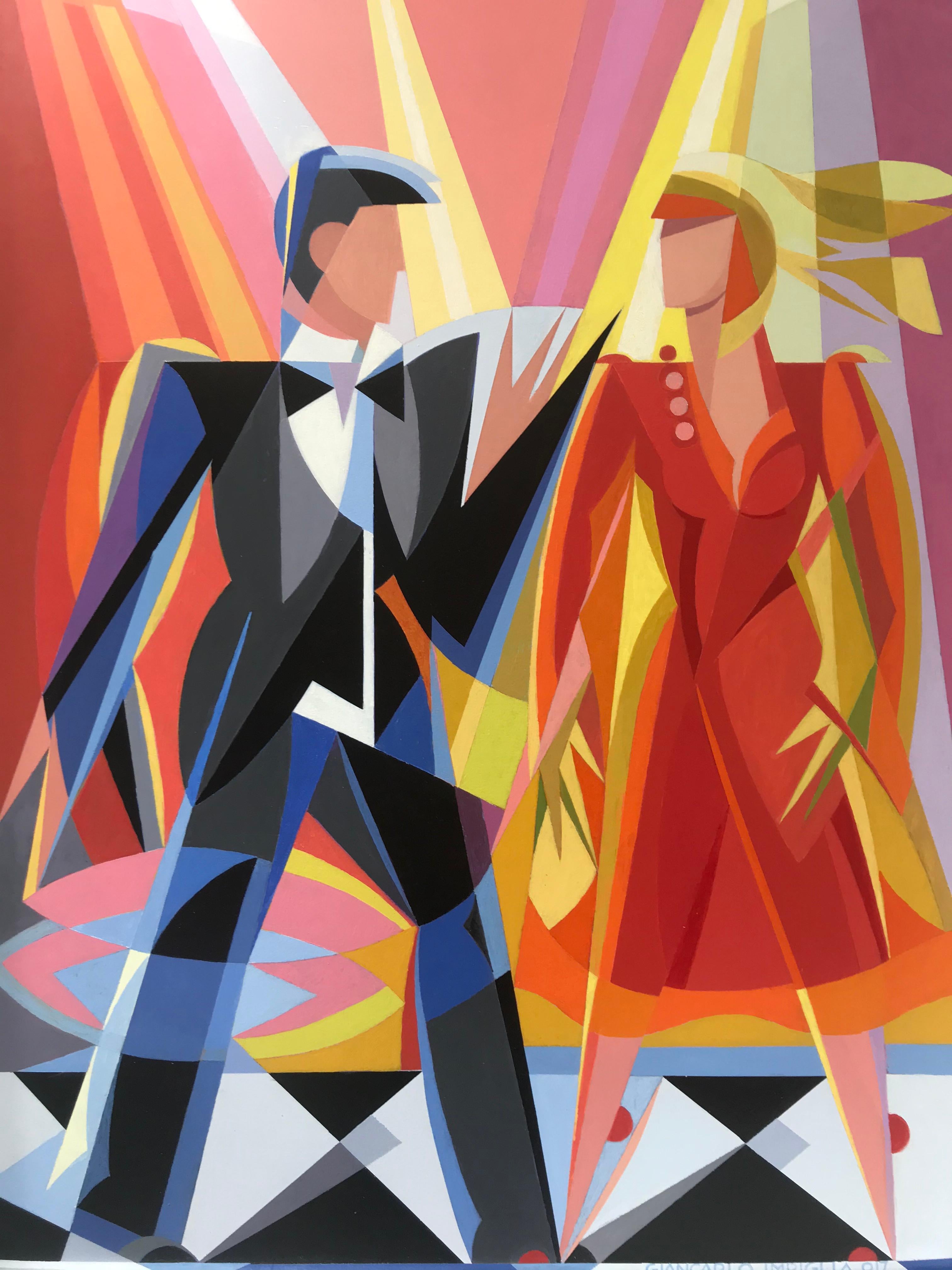 Giancarlo Impiglia Figurative Painting - Keep On Dancing