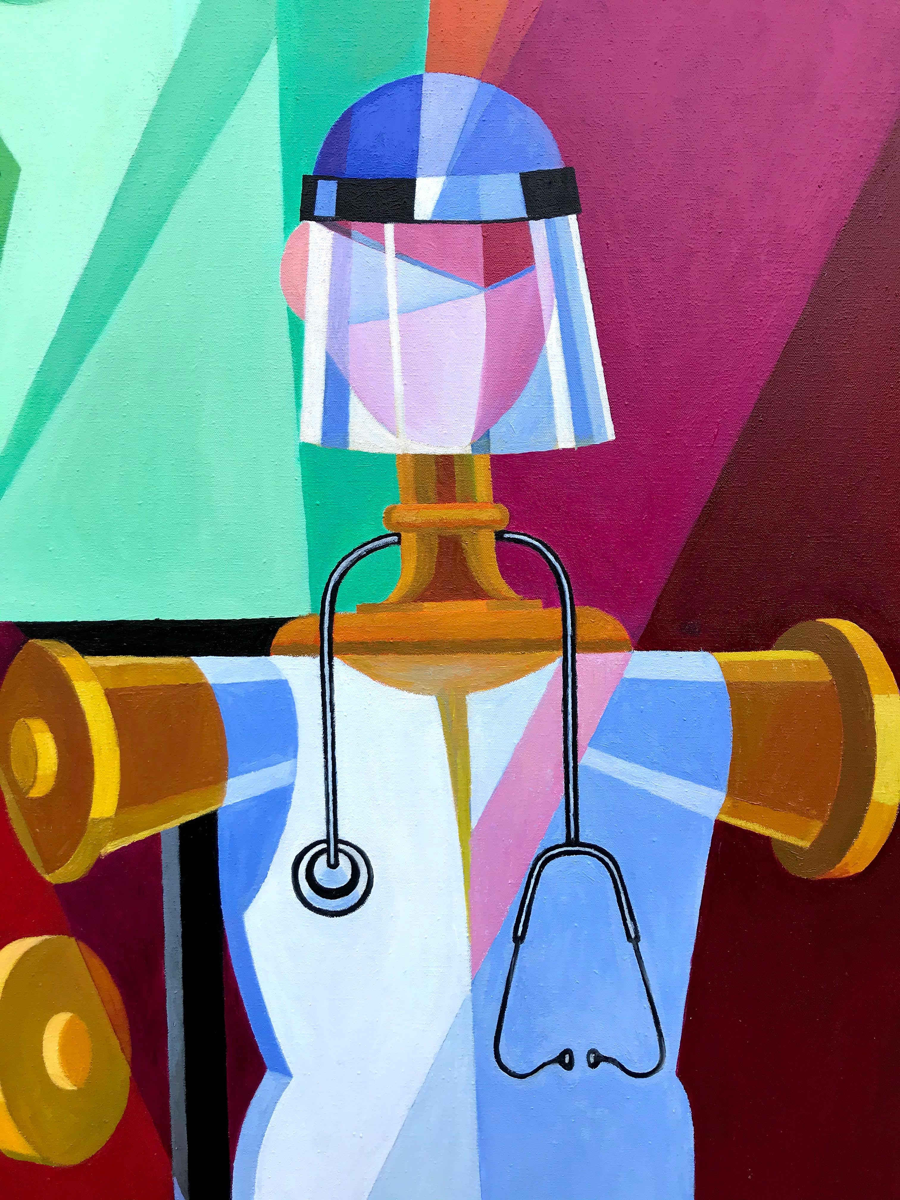 Pandemia - Painting di Giancarlo Impiglia