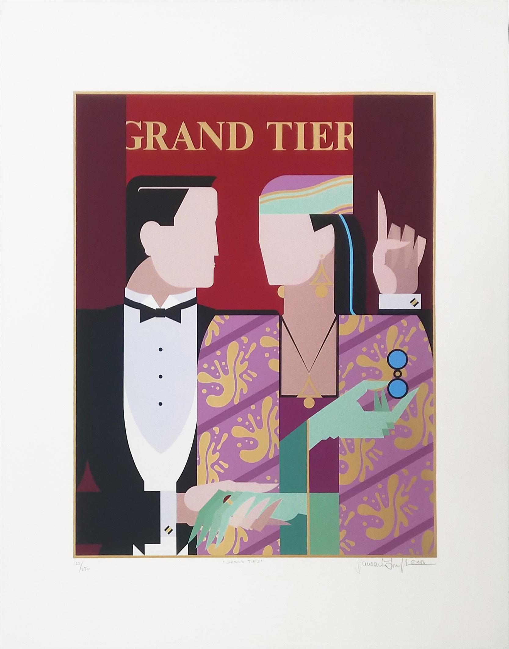 GRAND TIER (Grand TIER) – Print von Giancarlo Impiglia