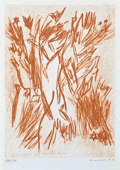Homage to Jean Cocteau - Lithograph by Giancarlo Limoni - 1987