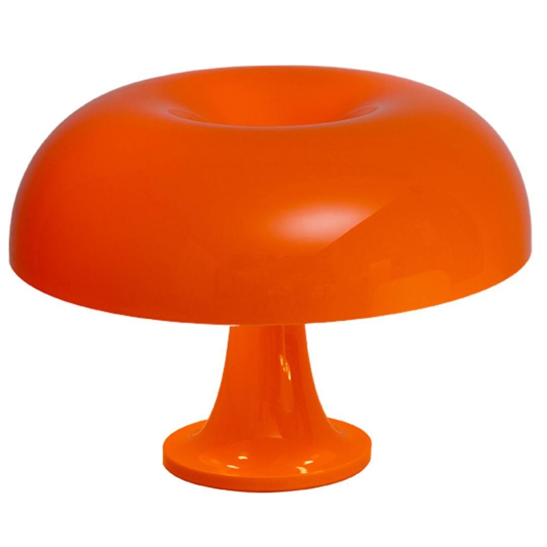 Giancarlo Mattioli 'Nessino' Table Lamp in Red for Artemide For Sale 3