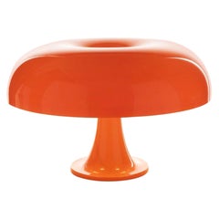 Giancarlo Mattioli: „Nesso“-Tischlampe in Orange, für Artemide