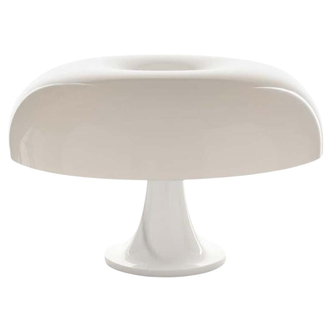 Giancarlo Mattioli 'Nesso' Table Lamp in White for Artemide