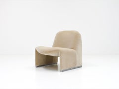 Giancarlo Piretti “Alky” Chair in New Velvet, Artifort, 1970s