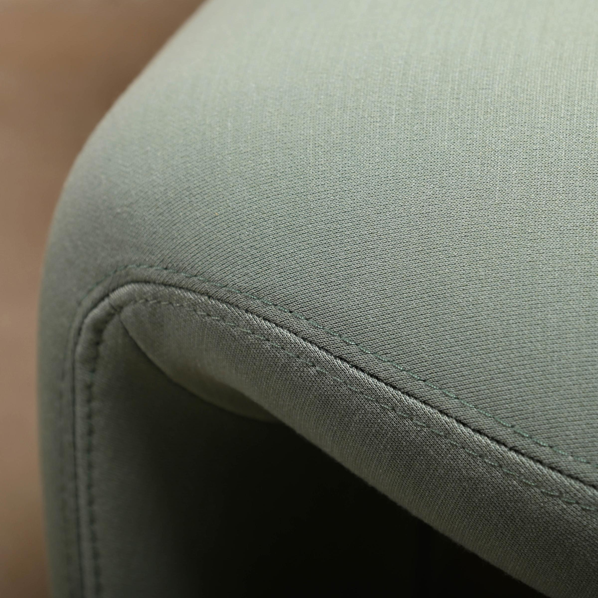 Giancarlo Piretti Alky Lounge Chair in Green Kvadrat Fabric, Artifort 5