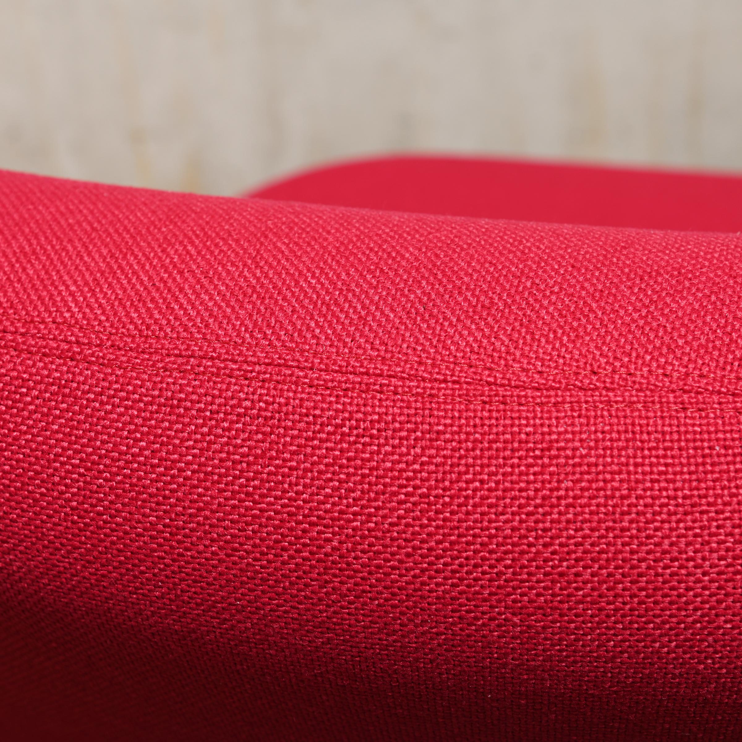Giancarlo Piretti Alky Lounge Chair in Red / Magenta Fabric for Anonima Castelli 8