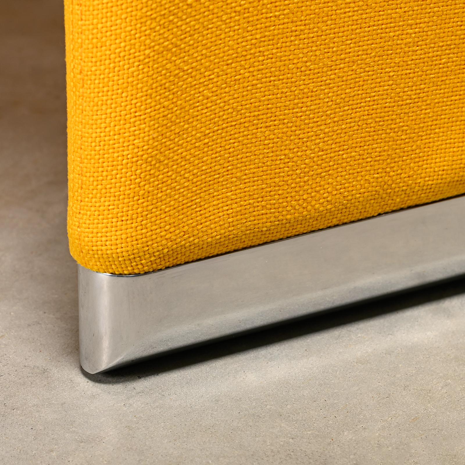 Chaise longue Alky de Giancarlo Piretti en tissu jaune pour Anonima Castelli en vente 4