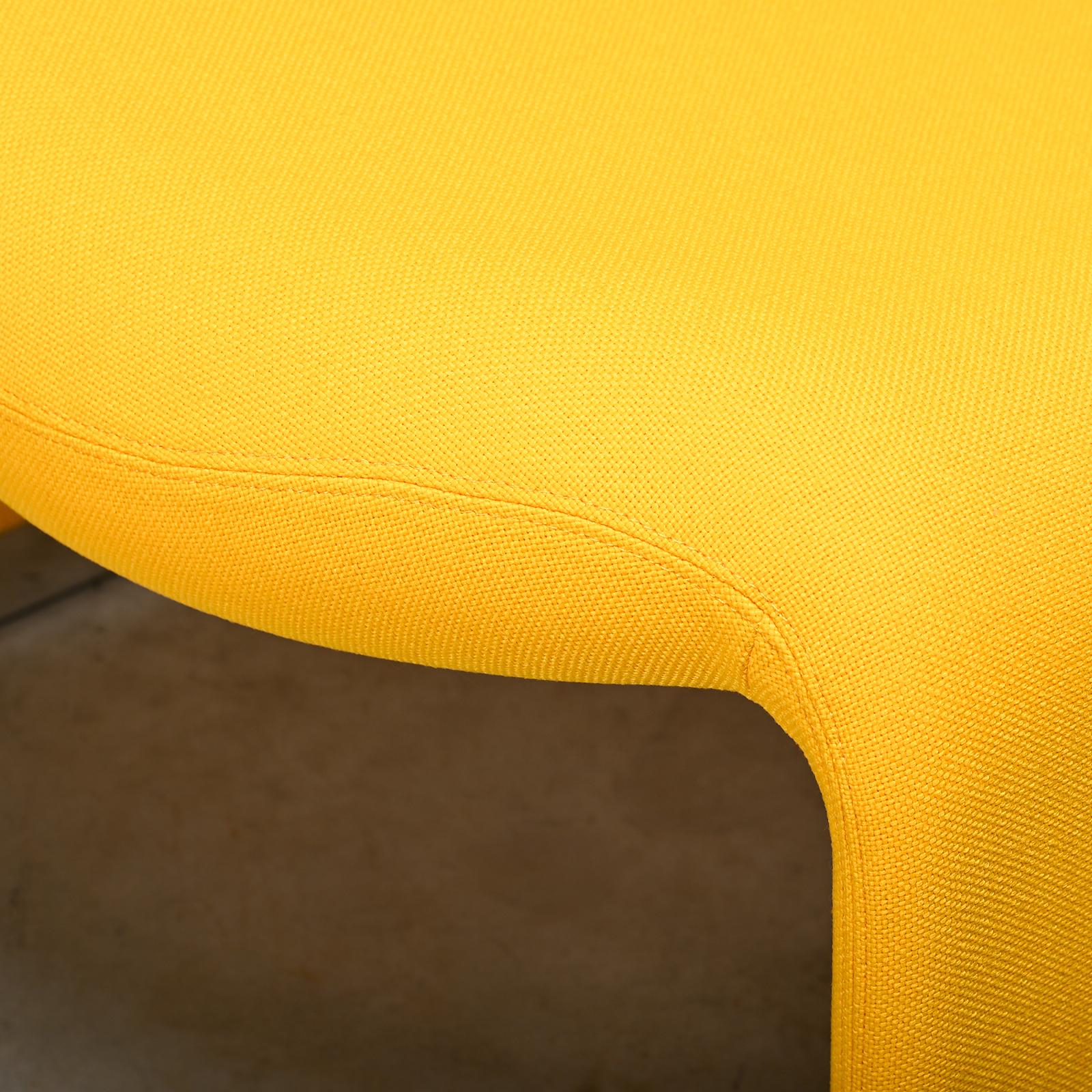 Chaise longue Alky de Giancarlo Piretti en tissu jaune pour Anonima Castelli en vente 2