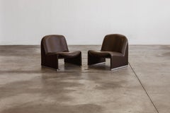 Giancarlo Piretti "Alky" Lounge Chairs for Anonima Castelli, 1970, Set of 2