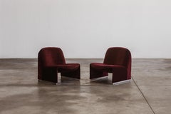 Giancarlo Piretti "Alky" Lounge Chairs for Anonima Castelli, 1970, Set of 2