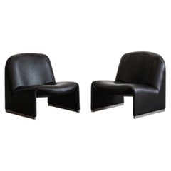 Giancarlo Piretti Sillas de salón "Alky" para Anonima Castelli, 1970, set de 2