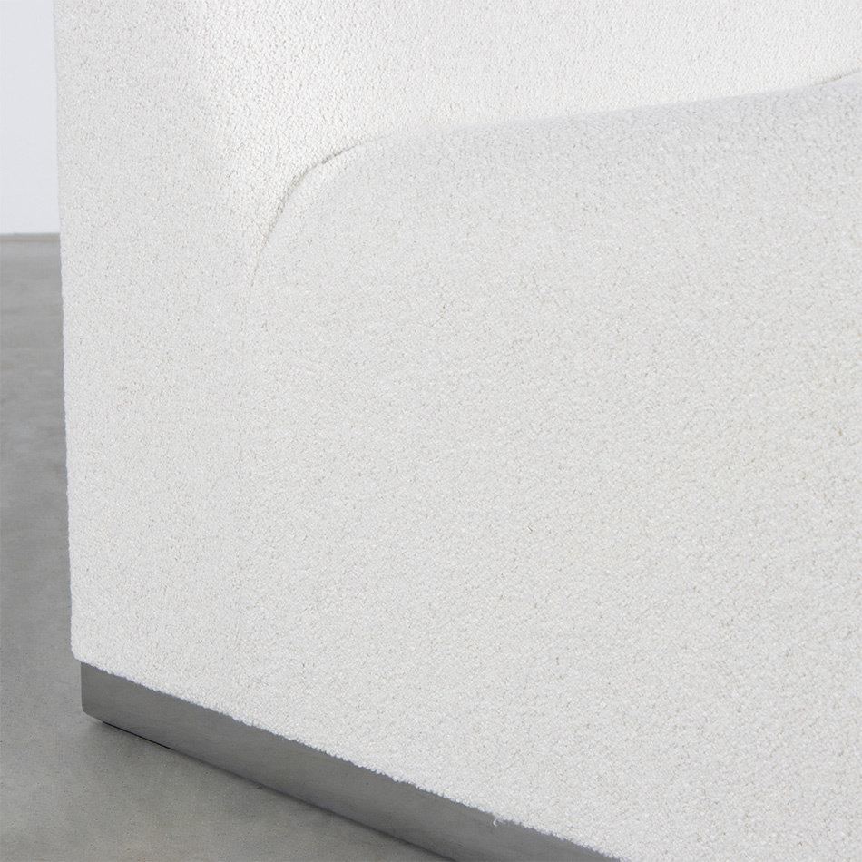 Métal Paire de chaises longues Alky de Giancarlo Piretti en laine bouclée, Anonima Castelli en vente