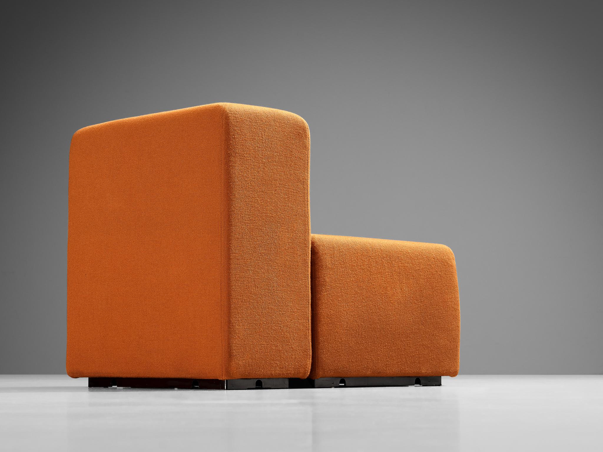Post-Modern Giancarlo Piretti for Anonima Castelli 'Sistema 61' Pair of Lounge Chairs  For Sale