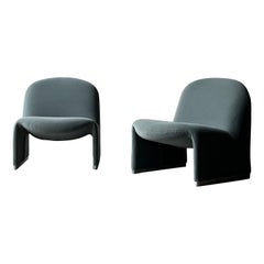 Vintage Giancarlo Piretti for Castelli Alky Lounges - a Pair