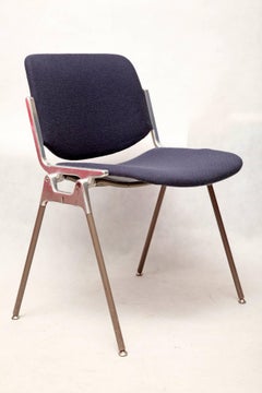 Giancarlo Piretti for Castelli, DSC 106 Chairs, 1970s, Set of Five