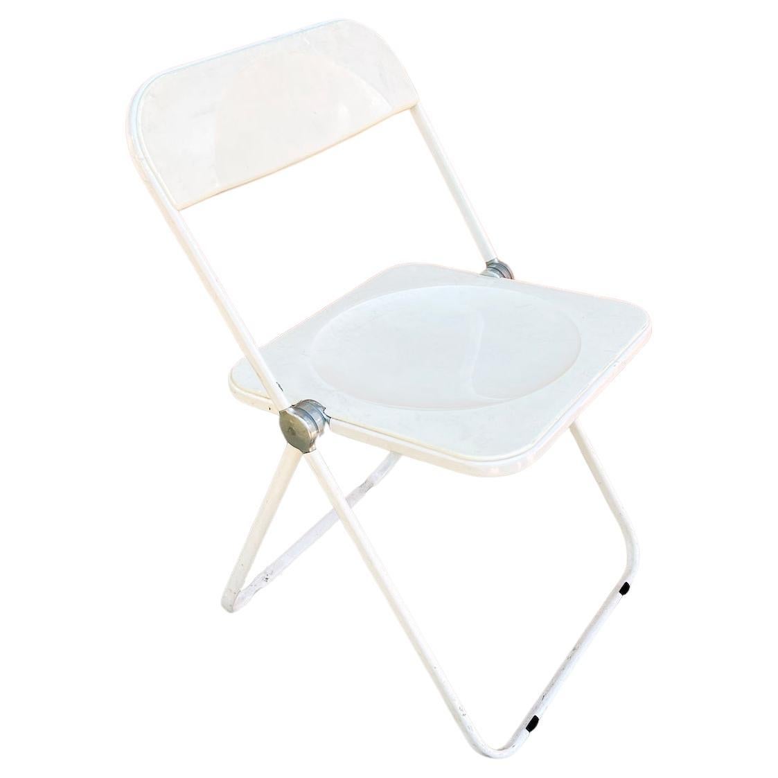 Giancarlo Piretti for Castelli, Plia Folding Chair For Sale