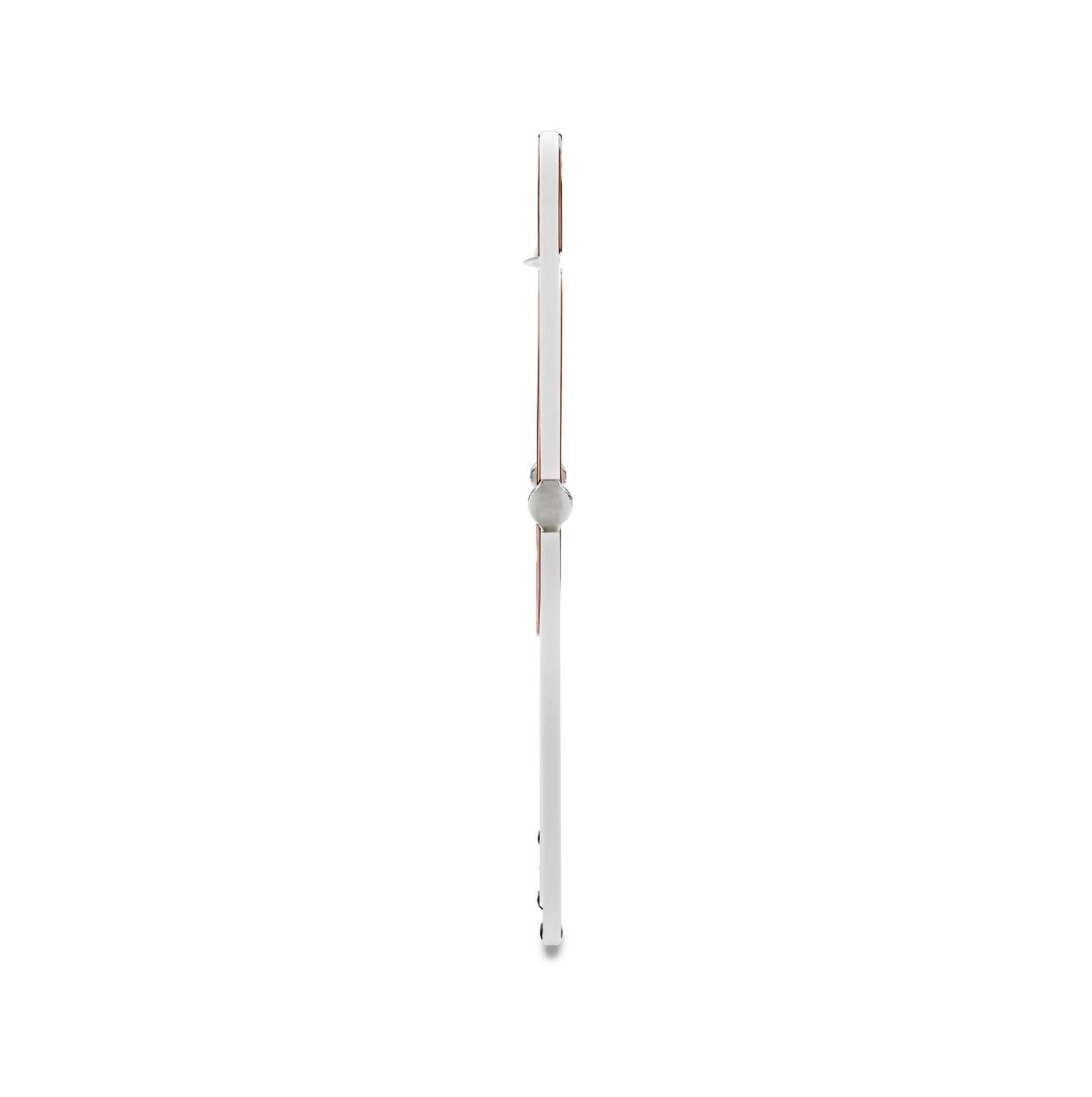 Steel Giancarlo Piretti Lucite Pink Folding 