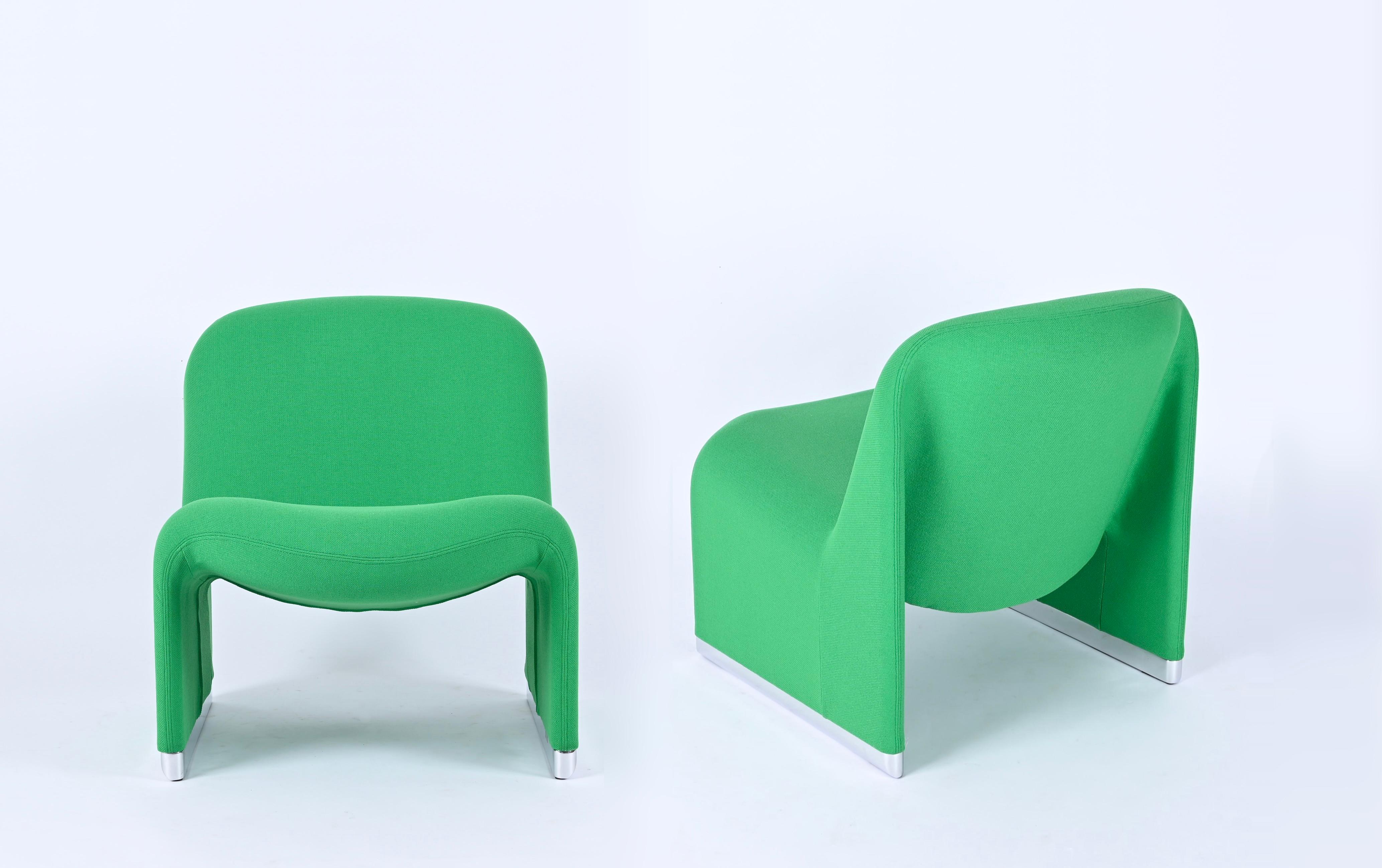 Italienische „Alky“-Sessel von Giancarlo Piretti aus der Mitte des Jahrhunderts, Castelli, 1970er Jahre (Moderne der Mitte des Jahrhunderts) im Angebot