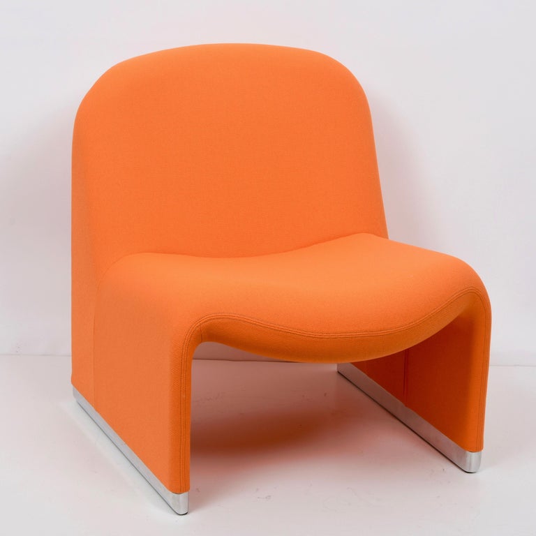 Mid-Century Modern Giancarlo Piretti Mid-Century Orange 