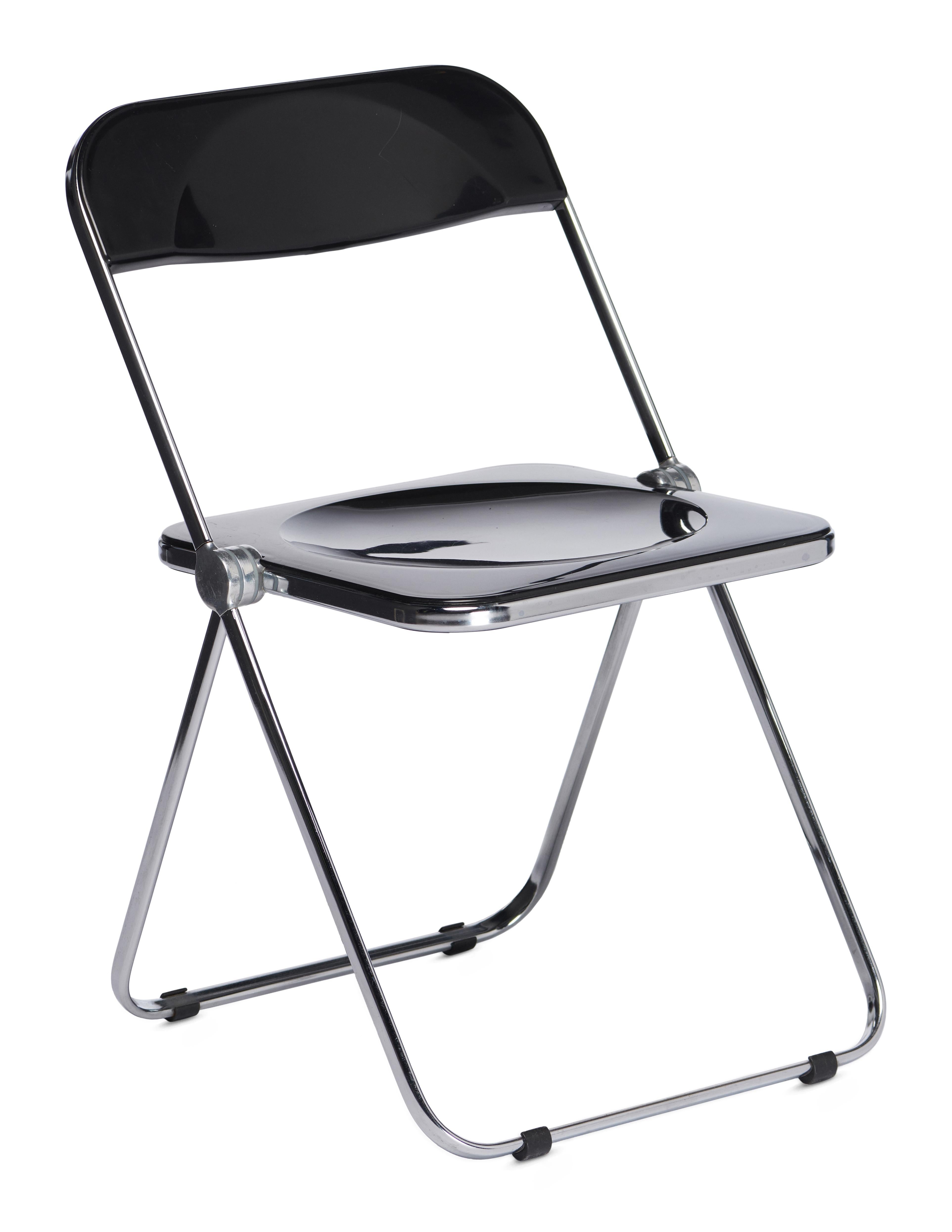 Post-Modern Giancarlo Piretti, Original Plia Folding Chair for Anonima Castelli, 1967 For Sale