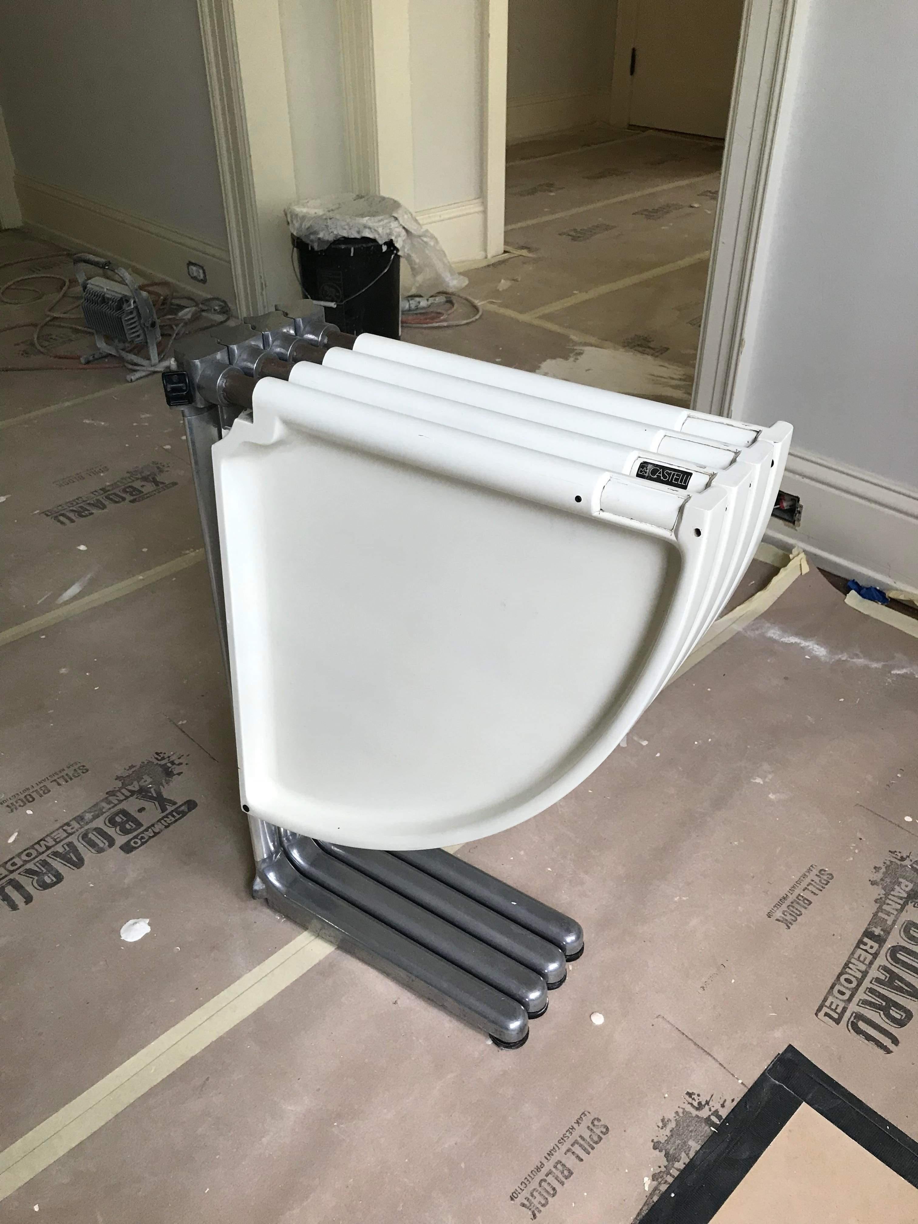 Italian Giancarlo Piretti Plano Table for Castelli