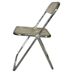 Giancarlo Piretti Plia Folding Chair for Castelli 1970s