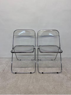 Chaises pliantes Plia de Giancarlo Piretti pour Castelli - ensemble de deux pièces