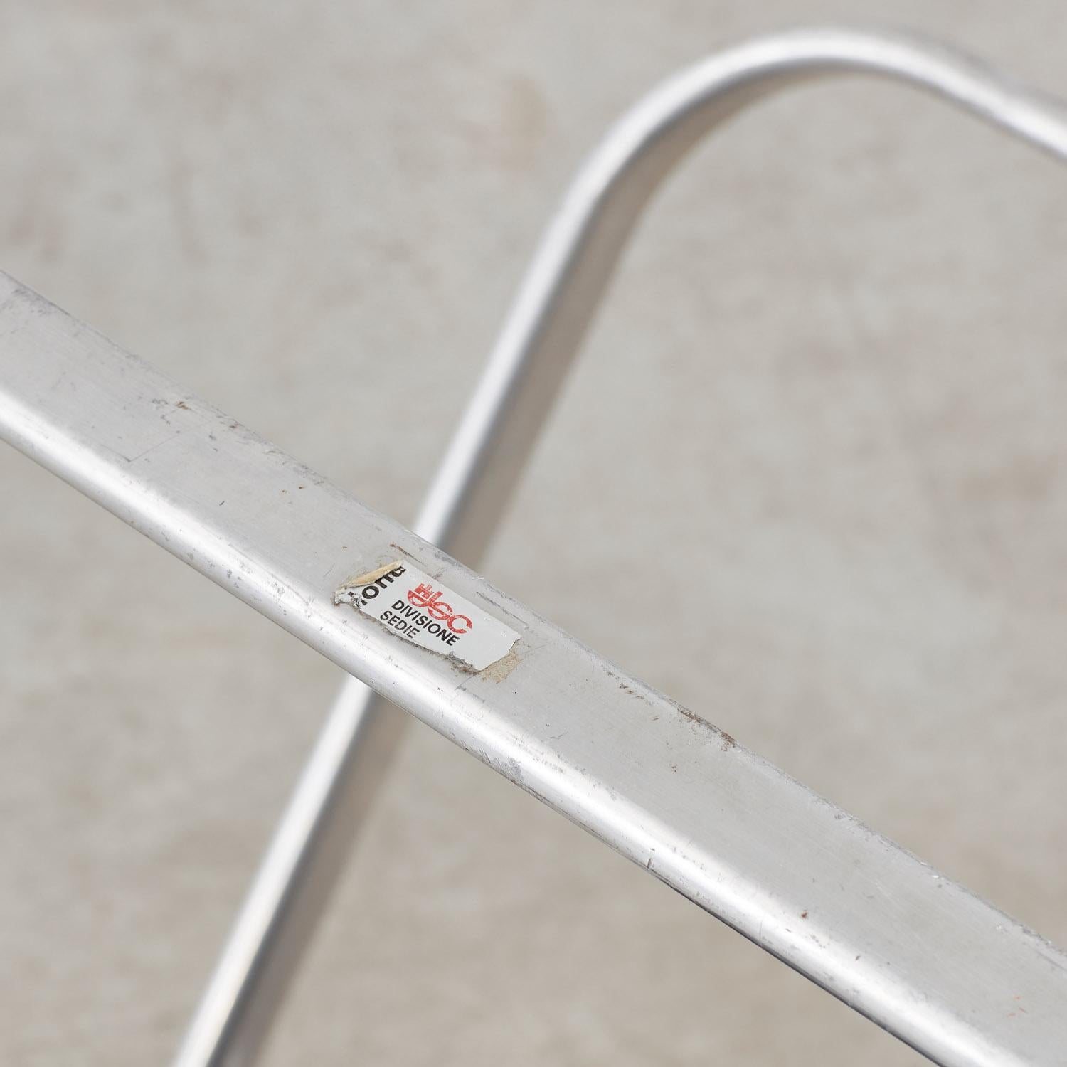 Giancarlo Piretti Plona chair Anonima for Castelli - Italy, 1969. Pair available For Sale 3