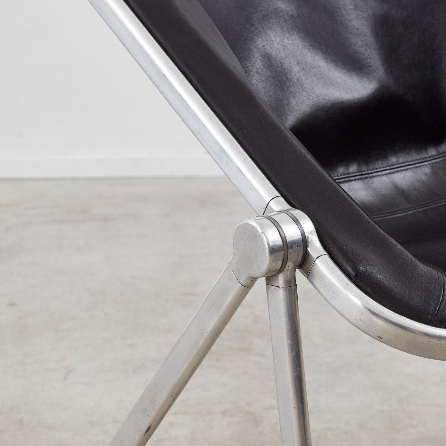 Giancarlo Piretti Plona chair Anonima for Castelli - Italy, 1969. Pair available For Sale 5