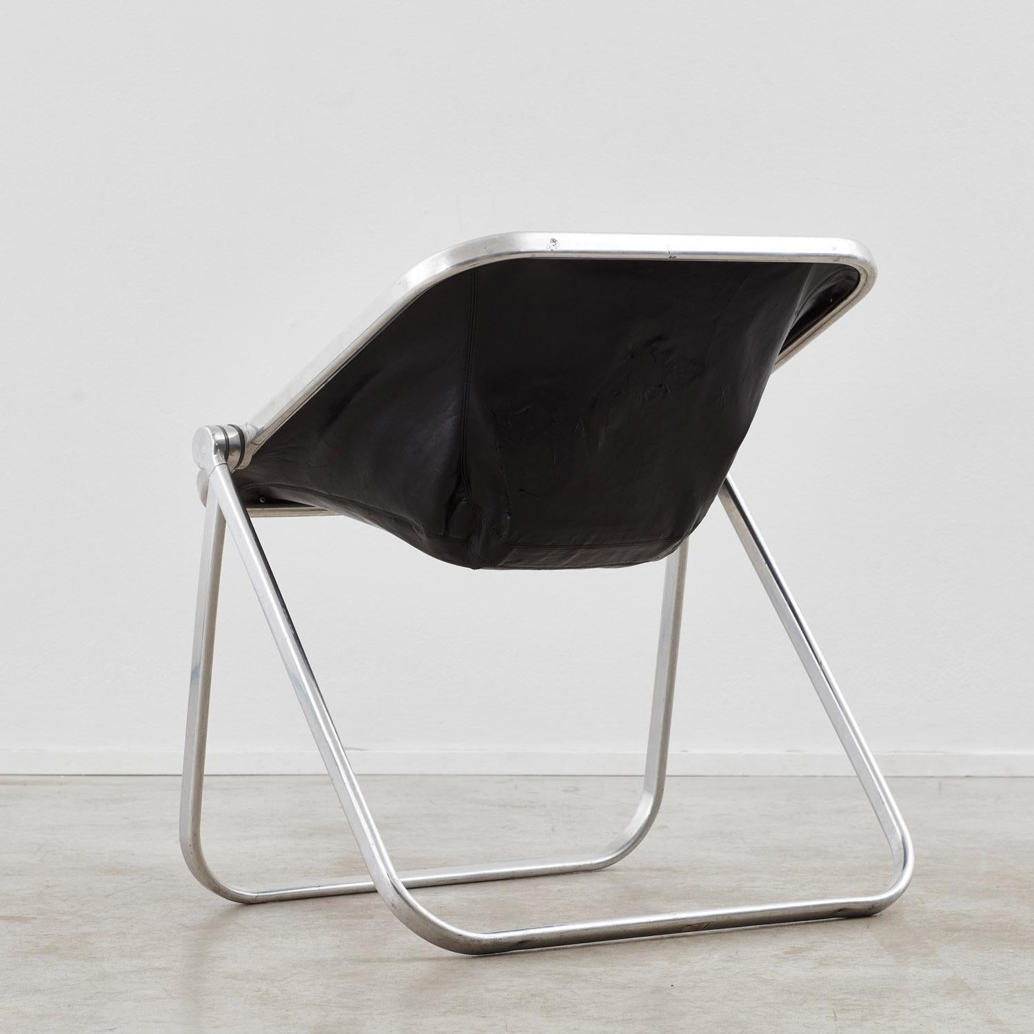 Giancarlo Piretti Plona chair Anonima for Castelli - Italy, 1969. Pair available For Sale 8