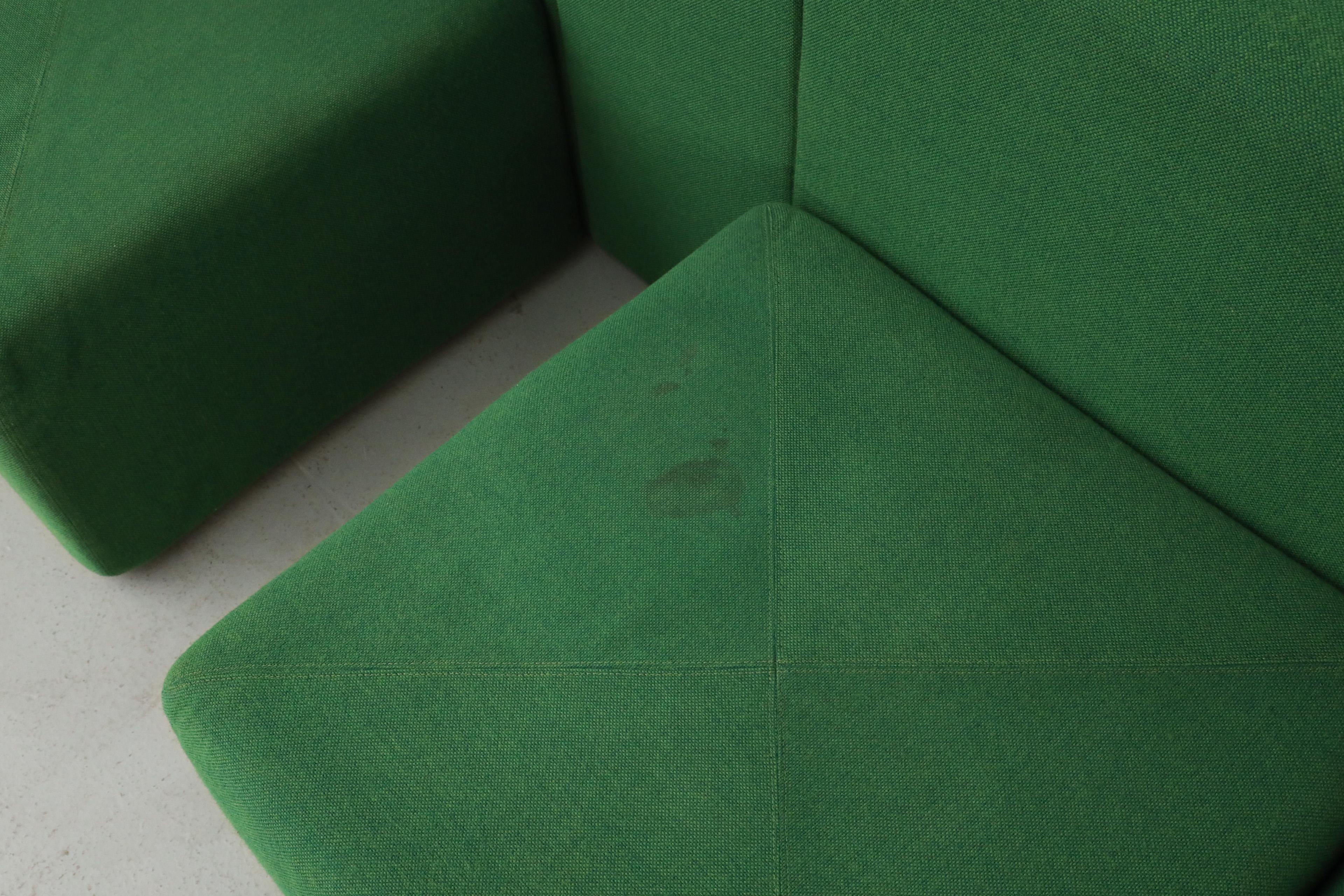 Canapé modulaire vert Sistema 61 de Giancarlo Piretti pour Castelli, 1970 en vente 4