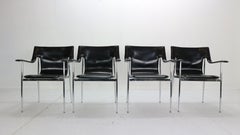 Giancarlo Vegni & Gianfranco Gualtierotti Set of Chairs for Fasem, Italy