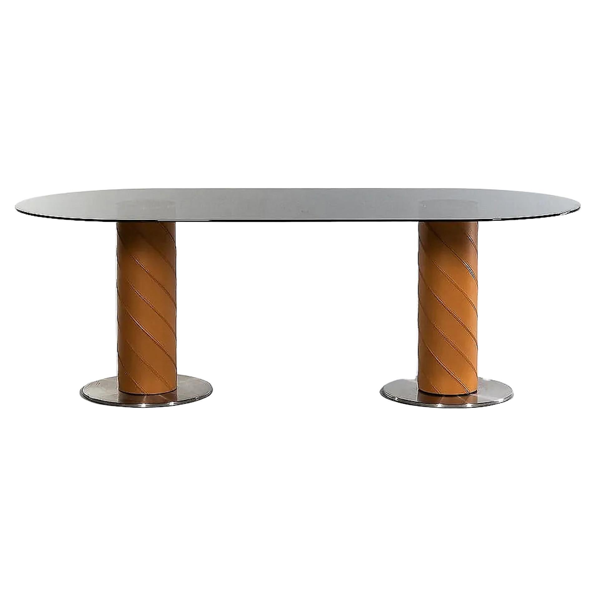 Giancarlo Vegni "Rolling-2b" Oval Table, Italy,