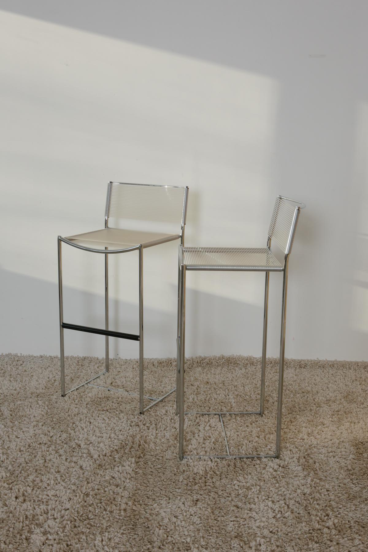 Giandomenico Belotti for Alias Spaghetti Stools, a Pair Available 8