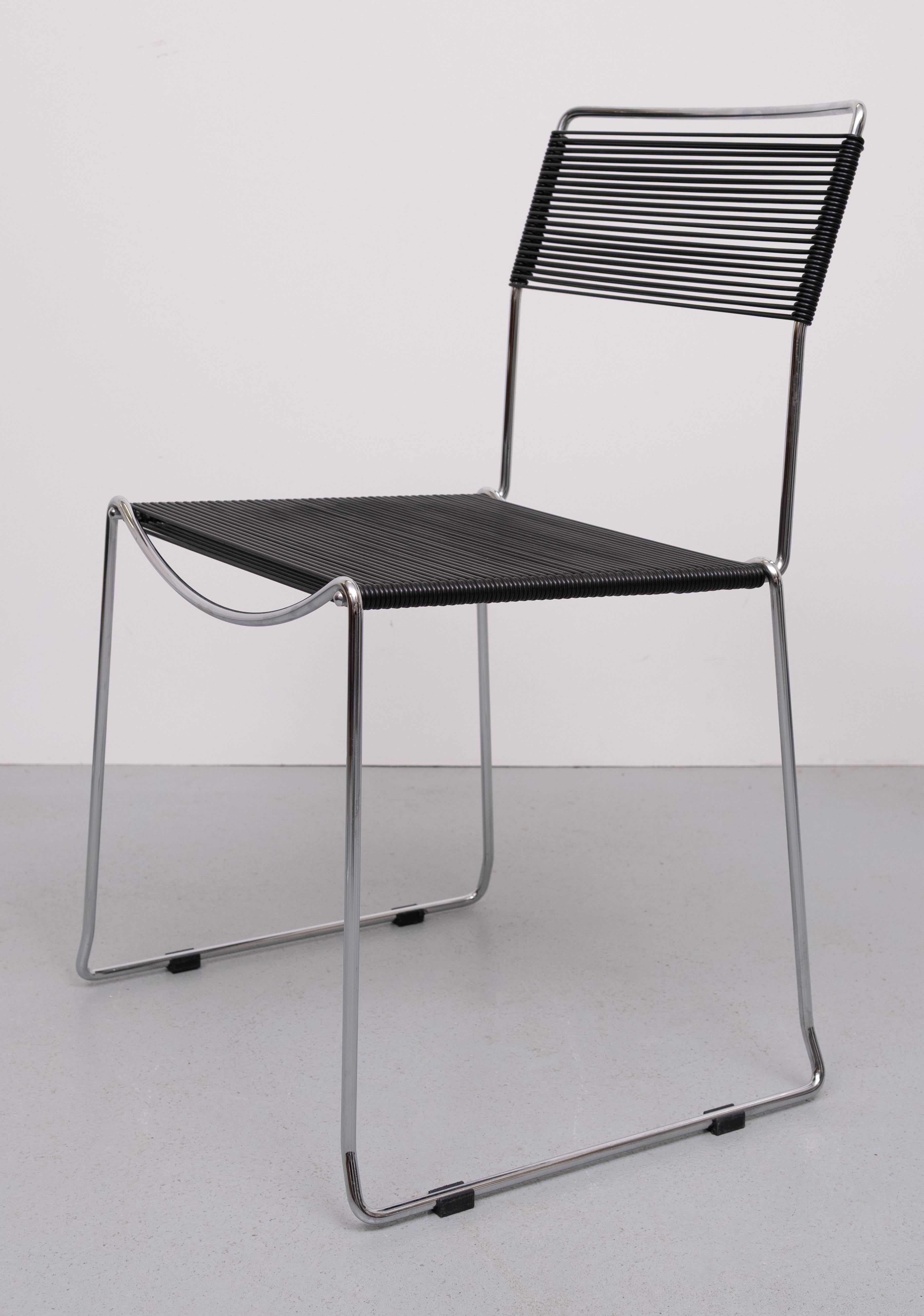 Giandomenico Belotti para Allias silla espagueti años 80 Italia en venta 3