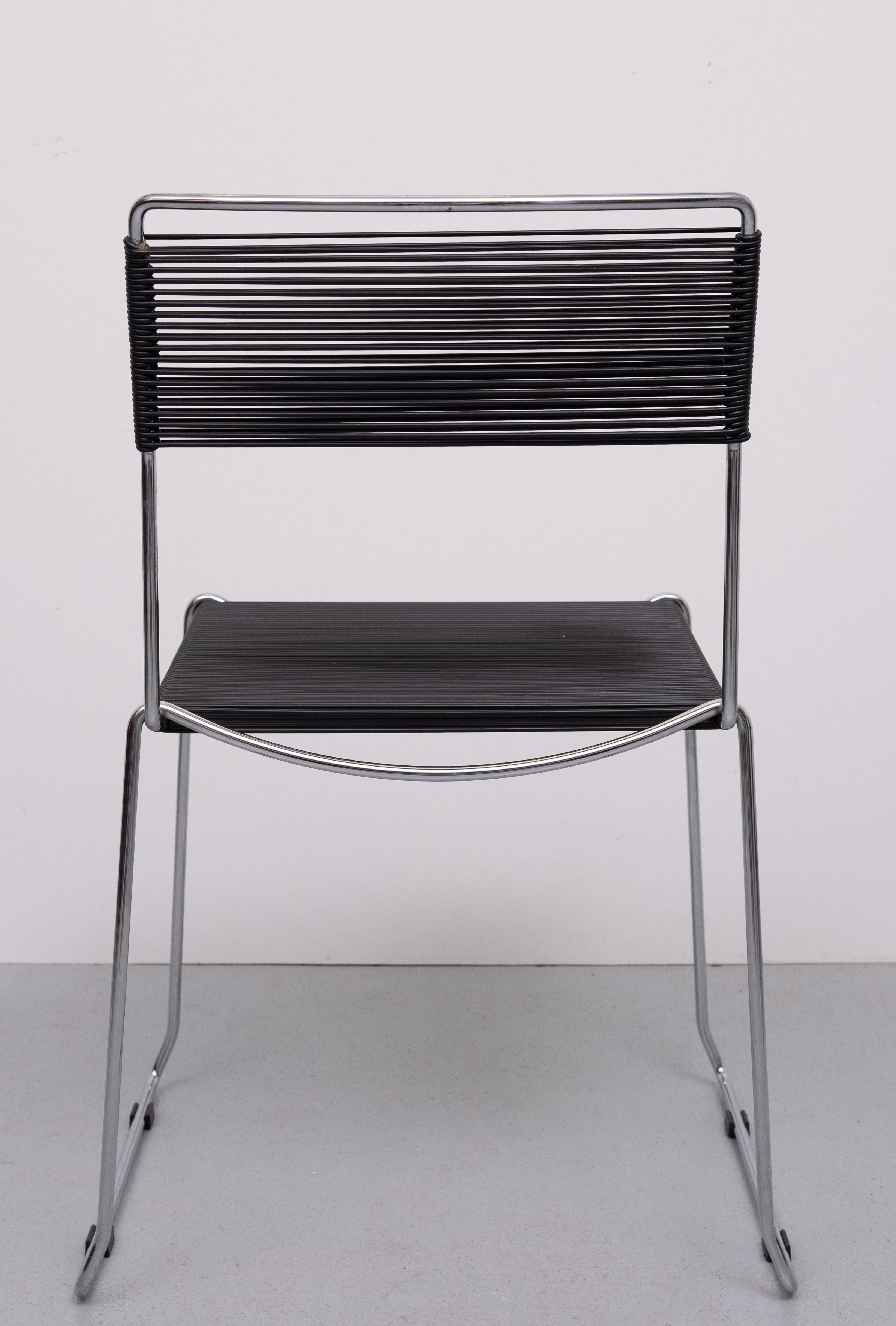 Giandomenico Belotti para Allias silla espagueti años 80 Italia en venta 6