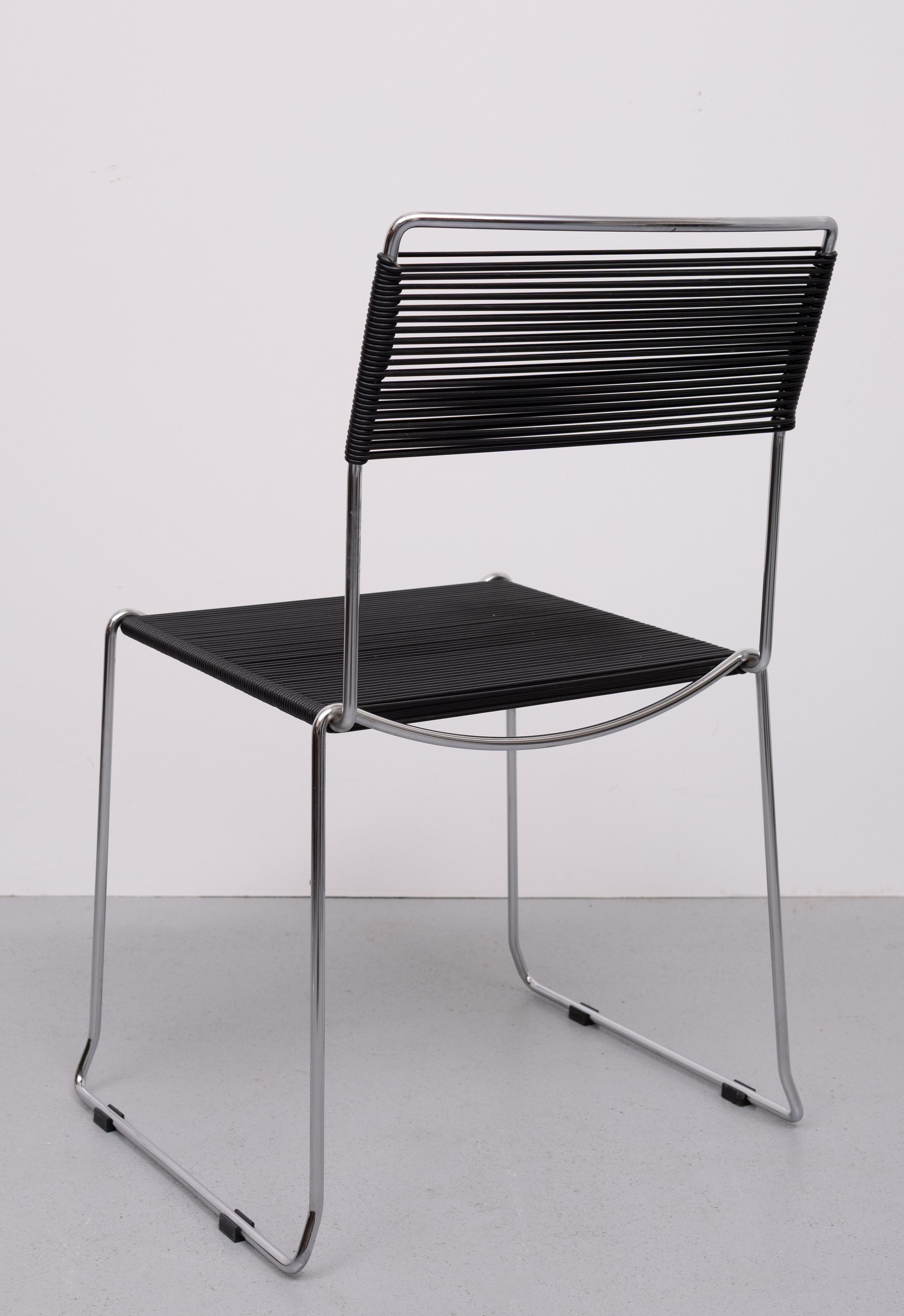 Giandomenico Belotti para Allias silla espagueti años 80 Italia en venta 1