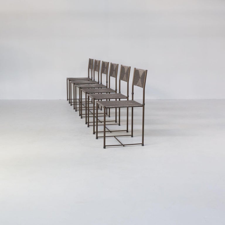 Giandomenico Belotti 'Paludis' Dining Chair for Alias Set/6 at 1stDibs