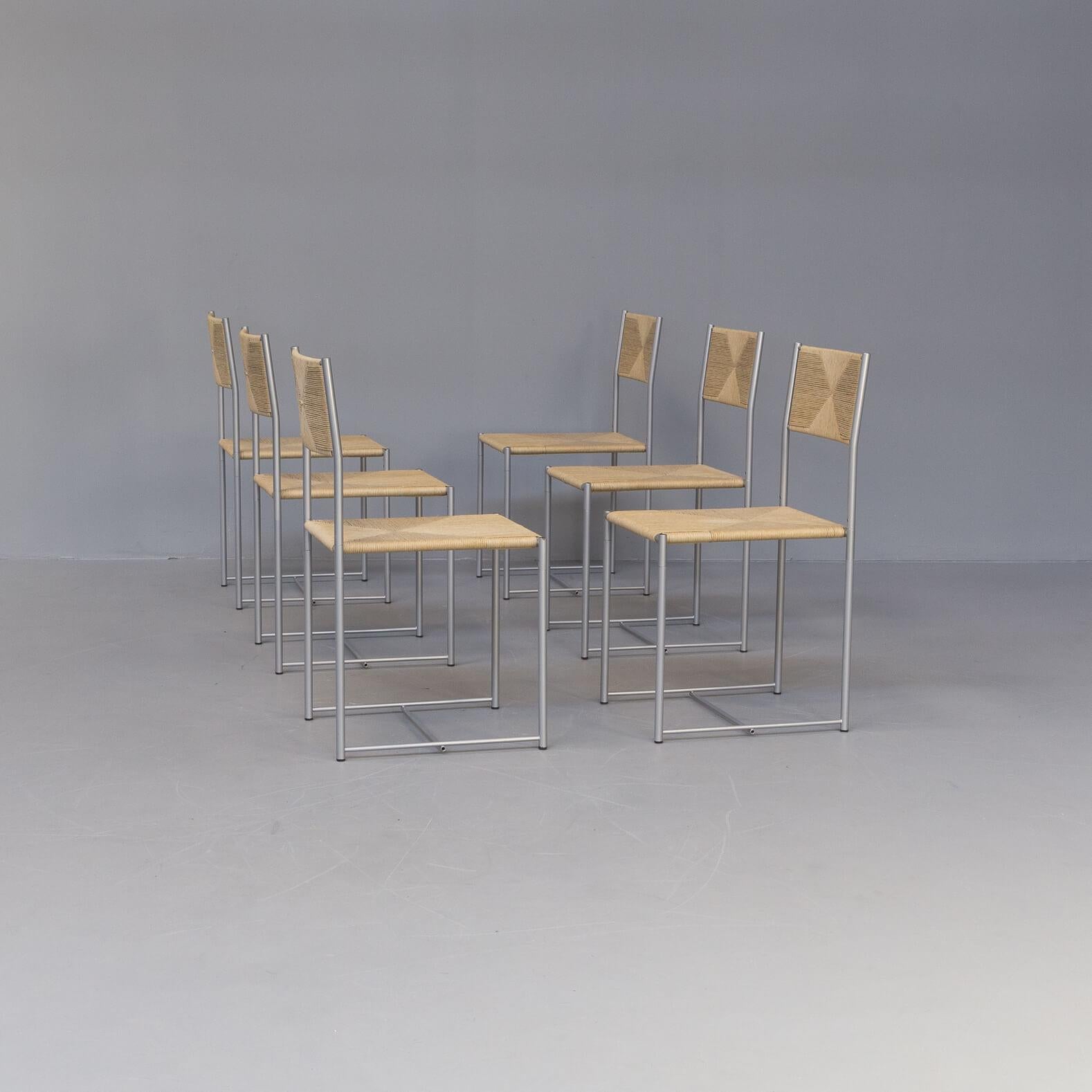 Italian Giandomenico Belotti ‘Paludis’ Dining Chair for Alias Set/6 For Sale