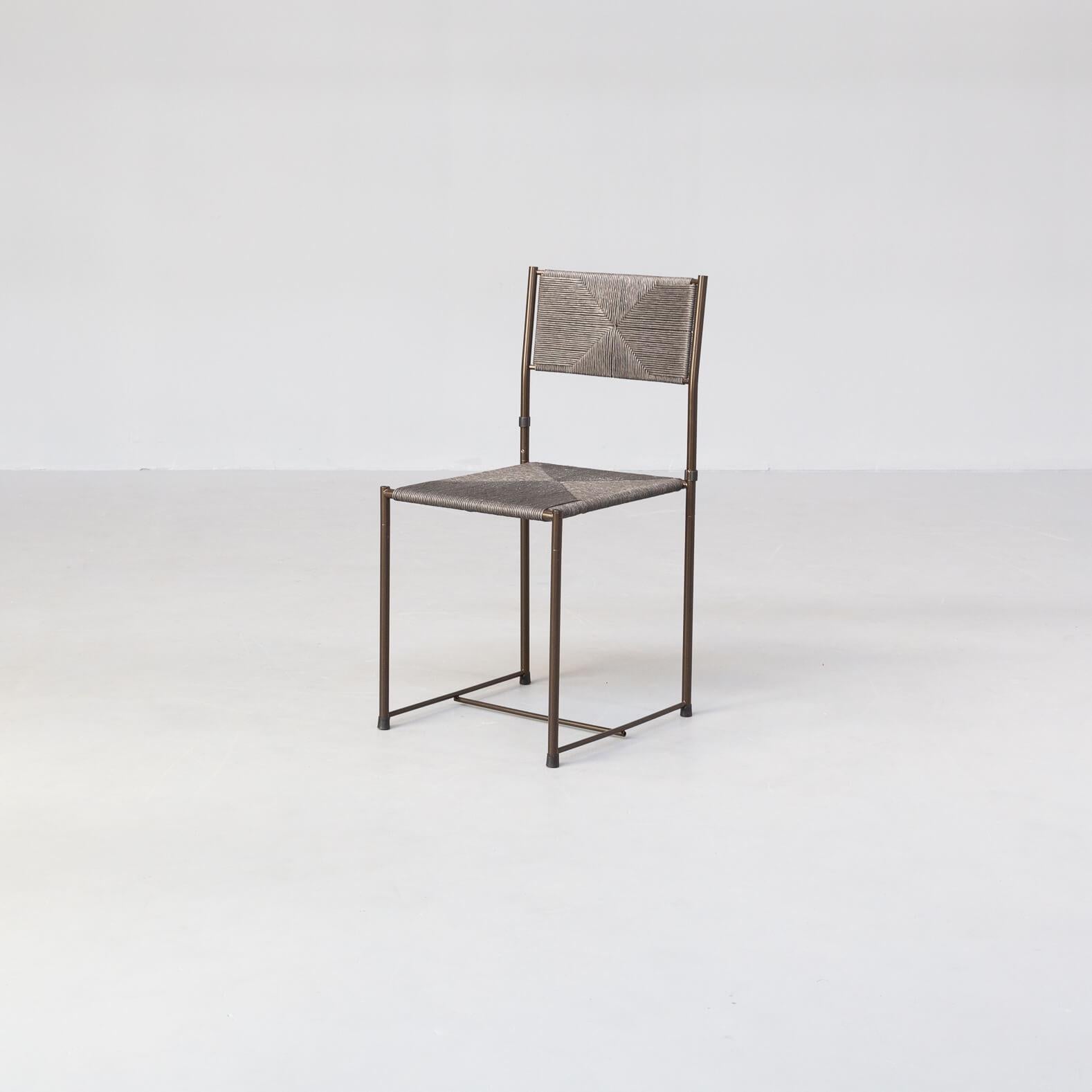 Giandomenico Belotti ‘Paludis’ Dining Chair for Alias Set/6 In Good Condition In Amstelveen, Noord