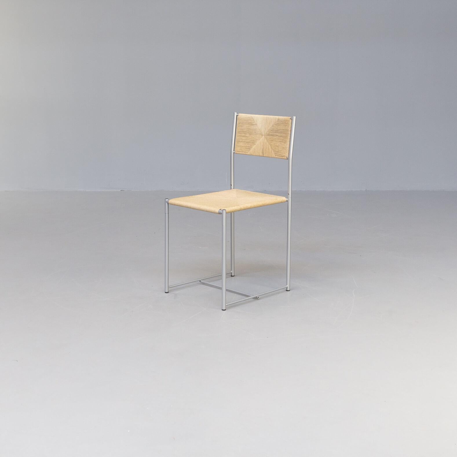 20th Century Giandomenico Belotti ‘Paludis’ Dining Chair for Alias Set/6 For Sale