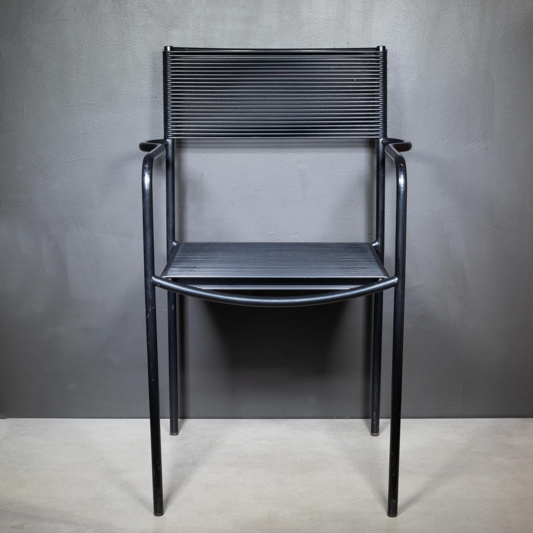 Giandomenico Belotti Spaghetti Armchairs c.1980-Set of 8 For Sale 3