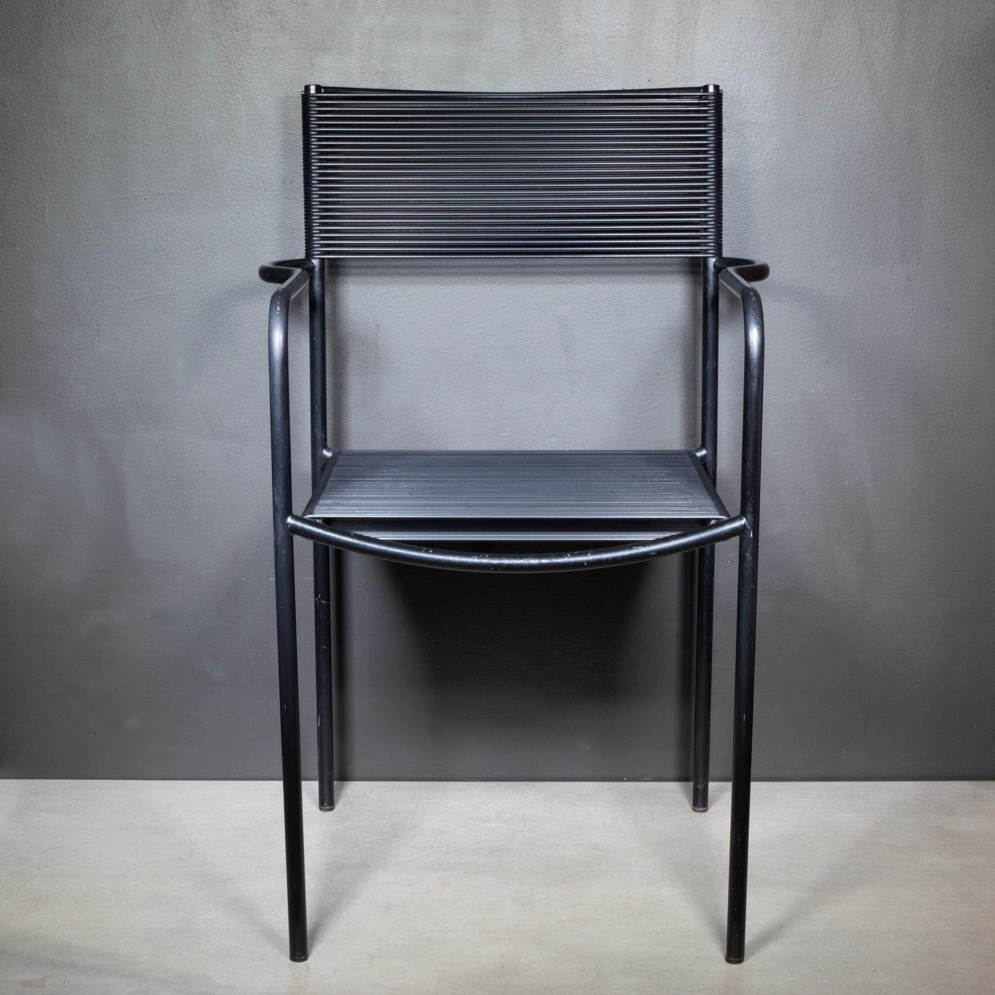Giandomenico Belotti Spaghetti Armchairs c.1980-Set of 8 For Sale 4