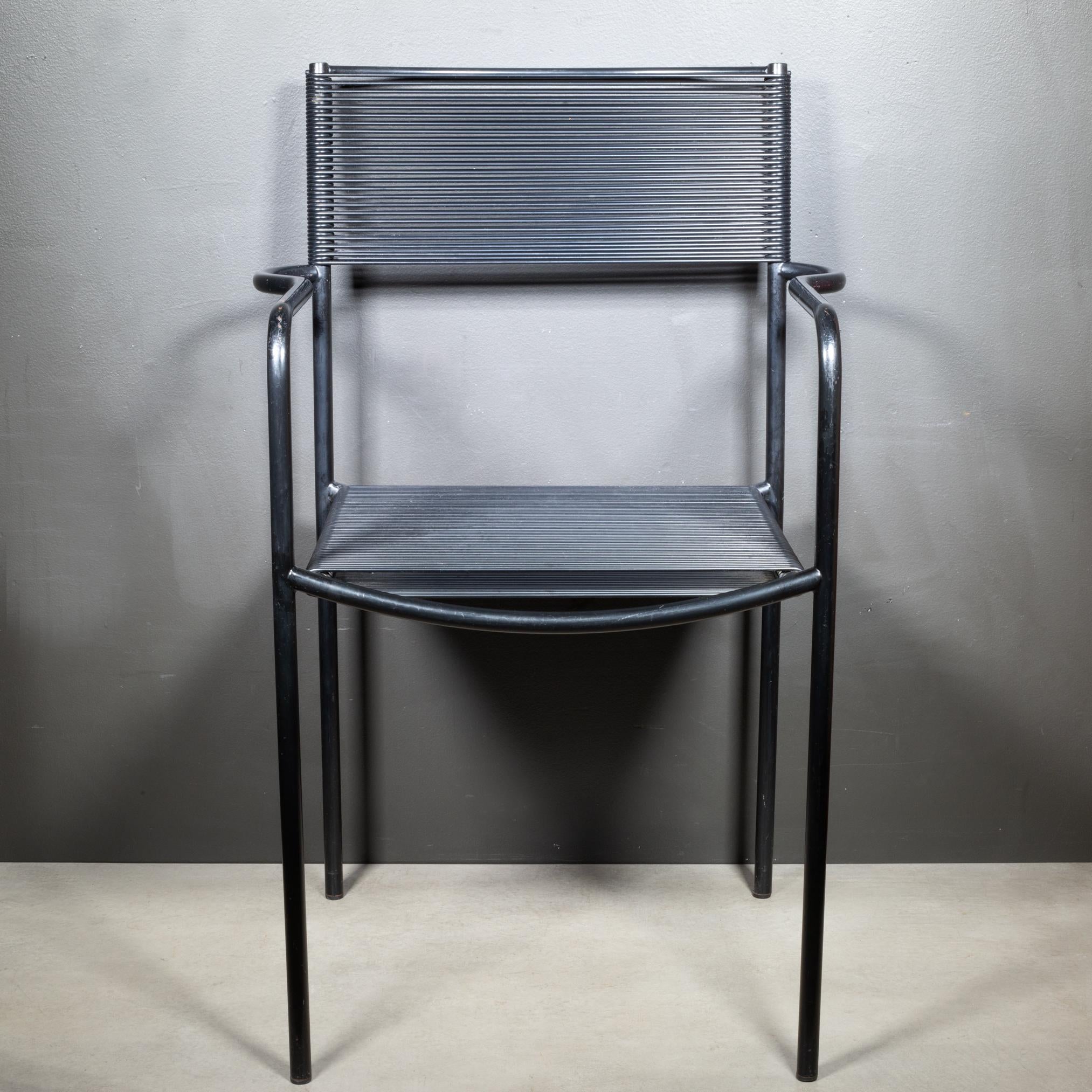 Giandomenico Belotti Spaghetti Armchairs c.1980-Set of 8 For Sale 5