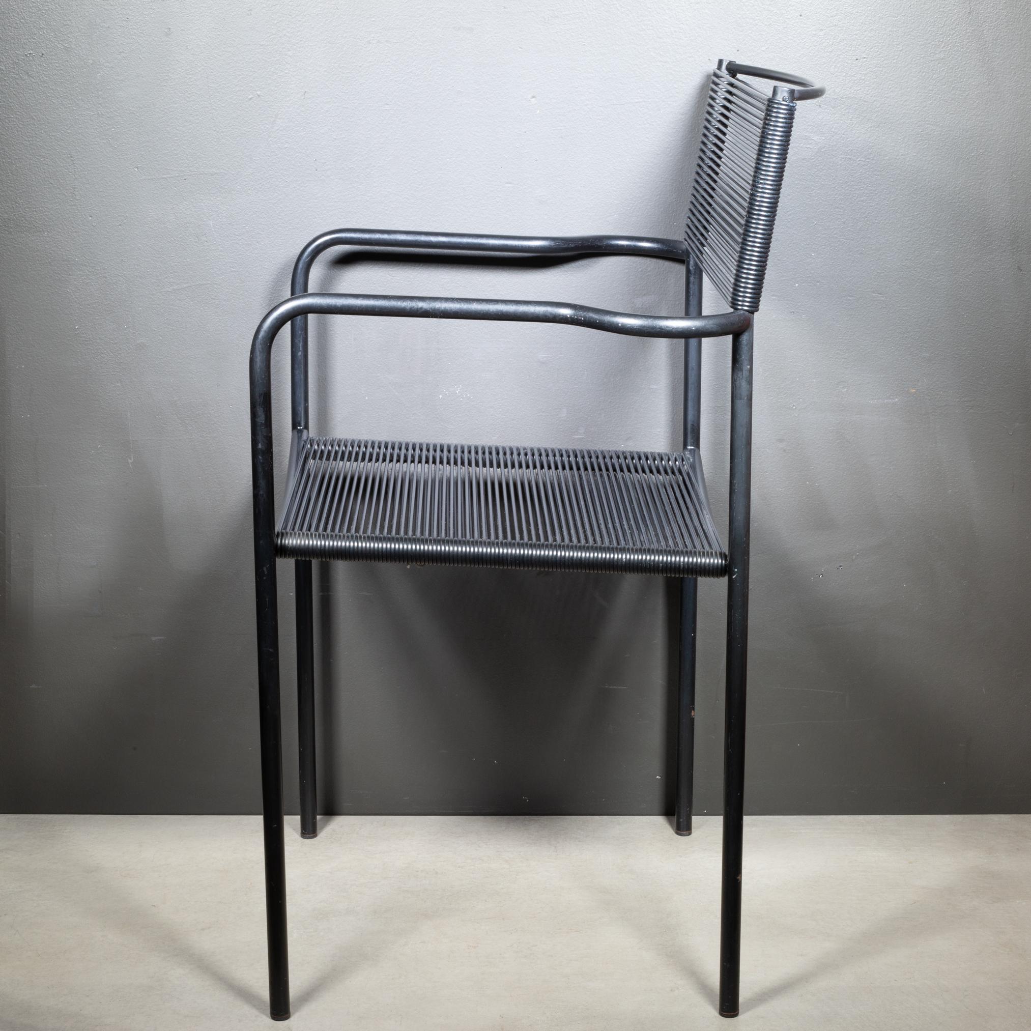 Giandomenico Belotti Spaghetti Armchairs c.1980-Set of 8 For Sale 9