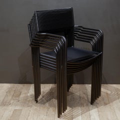 Giandomenico Belotti Spaghetti Armchairs c.1980-Set of 8