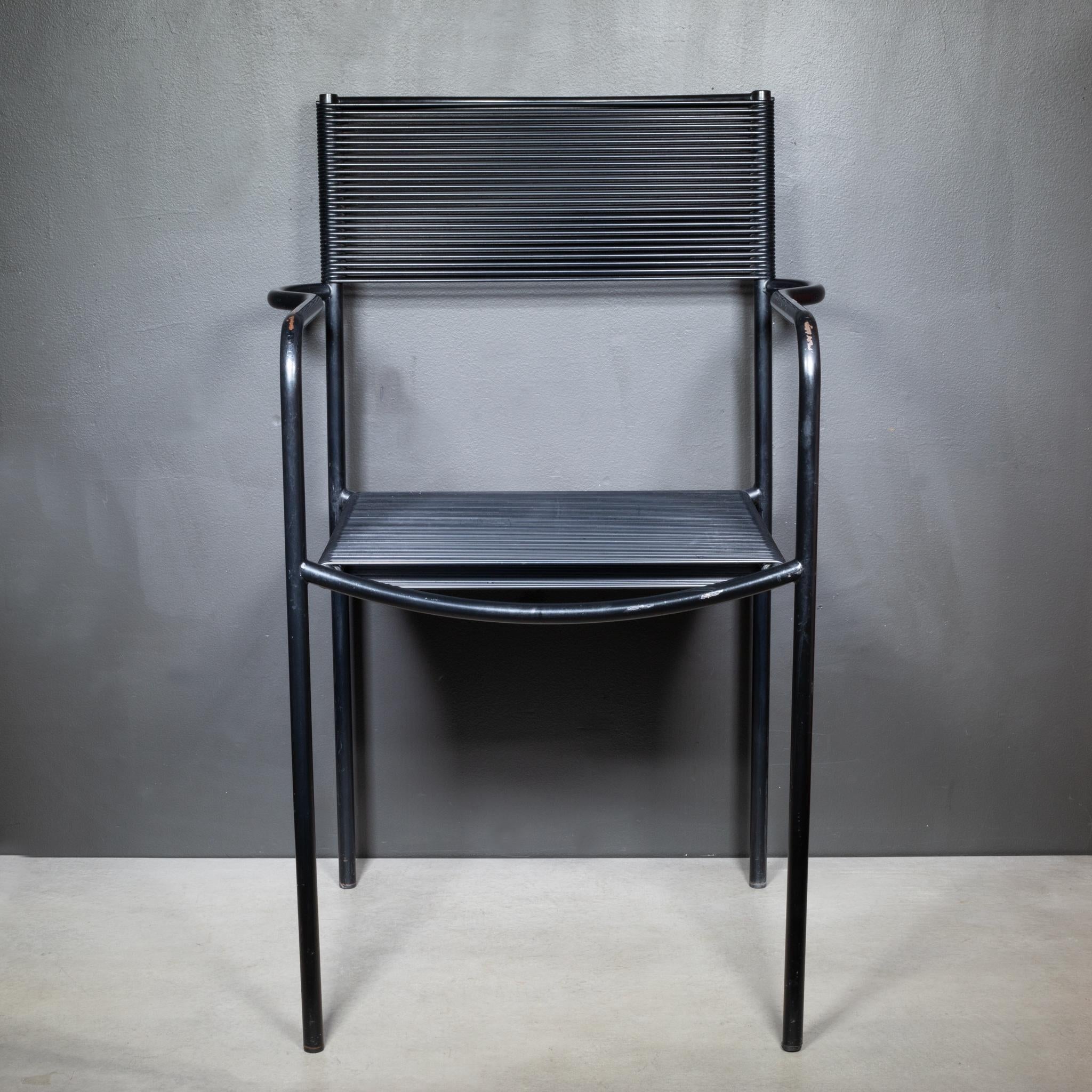 Giandomenico Belotti Spaghetti Armchairs c.1980-Set of 8 For Sale 1